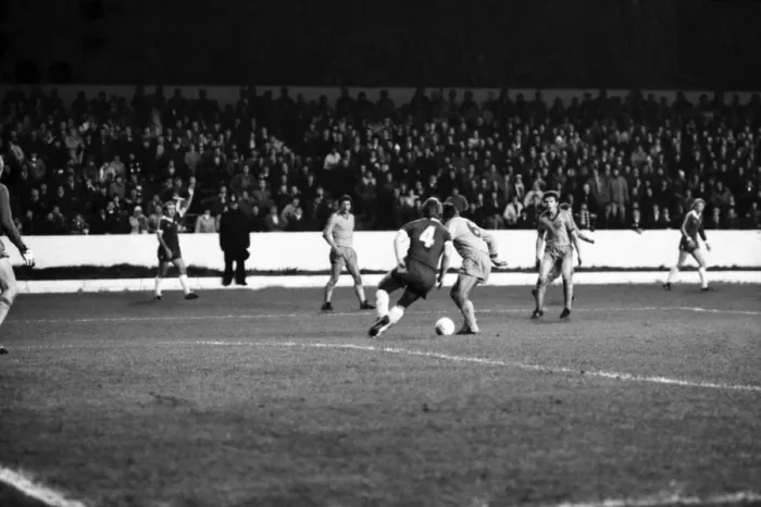 Framed Print : Division 2 football. Chelsea 1 v. Oldham o. November 1980 LF05-11-053 Framed Print : Division 2 football. Chelsea 1 v. Oldham o. November 1980 LF05-11-053
