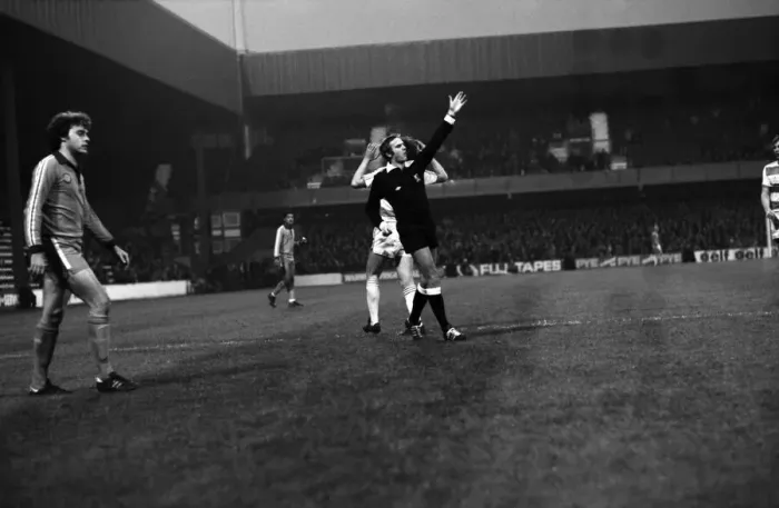 Framed Print : Division 2 football. Chelsea 1 v. Oldham o. November 1980 LF05-11-139 Framed Print : Division 2 football. Chelsea 1 v. Oldham o. November 1980 LF05-11-139