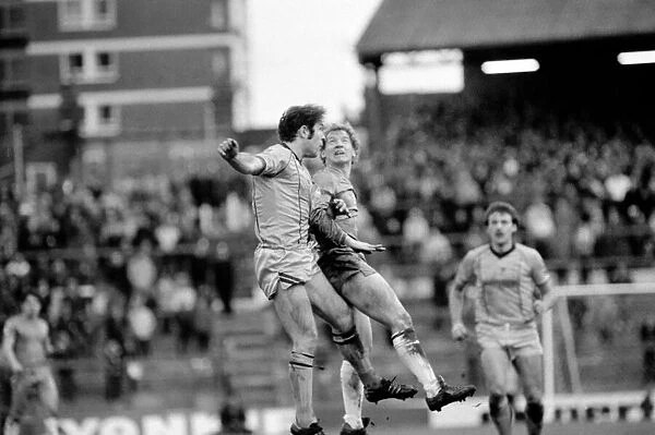 Division 2 football. Chelsea 1 v. Derby County 3. February 1983 LF12-27-019
