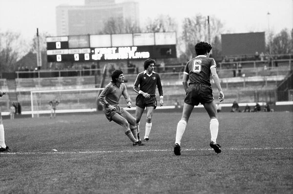 Division 2 football. Chelsea 1 v. Oldham o. November 1980 LF05-11-075
