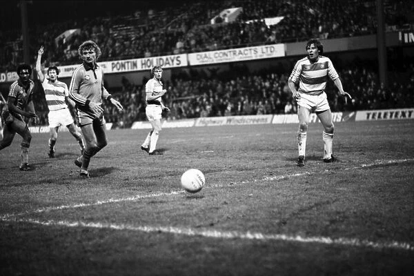 Division 2 football. Chelsea 1 v. Oldham o. November 1980 LF05-11-147