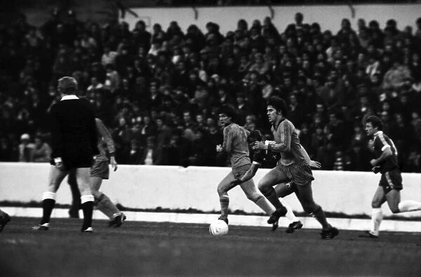 Division 2 football. Chelsea 1 v. Oldham o. November 1980 LF05-11-136