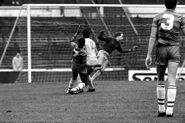 Division 2 football. Chelsea 2 v. Cardiff 0. October 1983 LF14-03-019