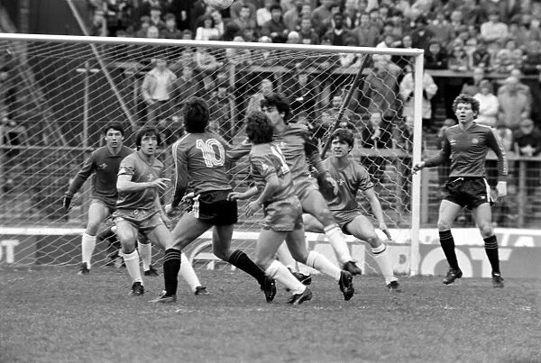 Division 2 football. Chelsea 2 v. QPR 1. April 1982 LF09-05-018