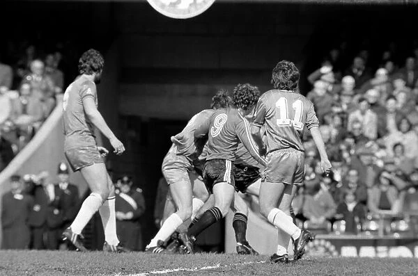 Division 2 football. Chelsea 2 v. QPR 1. April 1982 LF09-05-031