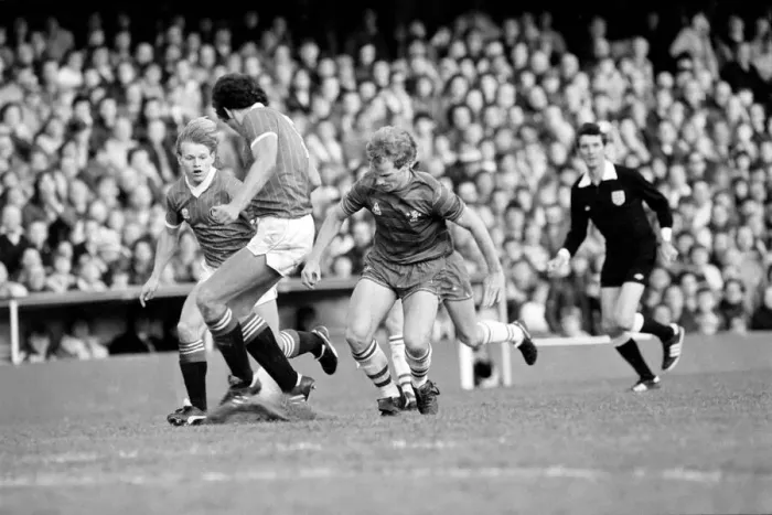 Framed Print : Division 2 football. Chelsea 3 v. Charlton 2. October 1983 LF14-12-019 Framed Print : Division 2 football. Chelsea 3 v. Charlton 2. October 1983 LF14-12-019