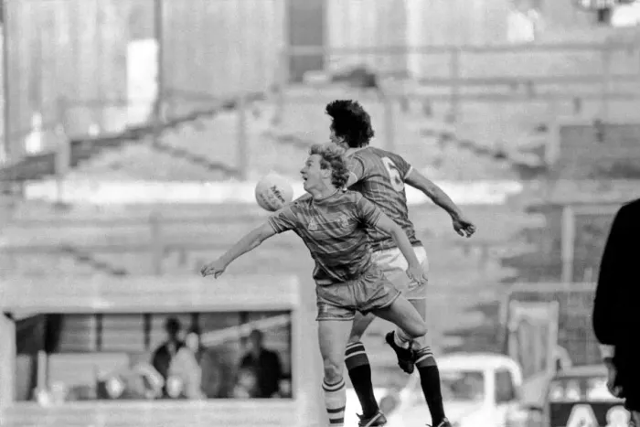 Framed Print : Division 2 football. Chelsea 3 v. Charlton 2. October 1983 LF14-12-080 Framed Print : Division 2 football. Chelsea 3 v. Charlton 2. October 1983 LF14-12-080