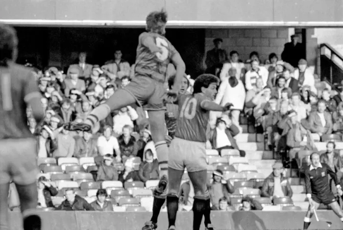 Framed Print : Division 2 football. Chelsea 3 v. Charlton 2. October 1983 LF14-12-041