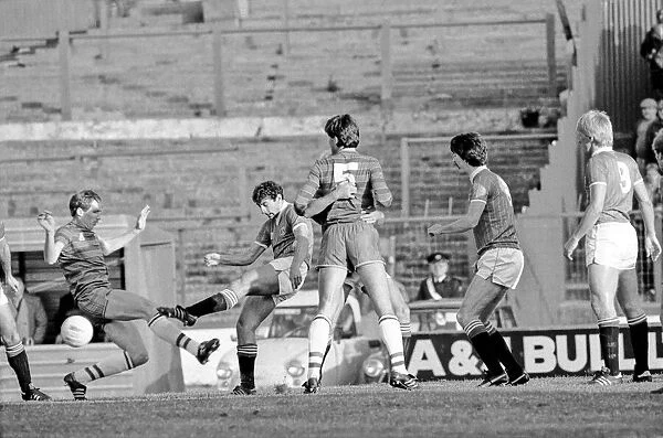 Division 2 football. Chelsea 3 v. Charlton 2. October 1983 LF14-12-045