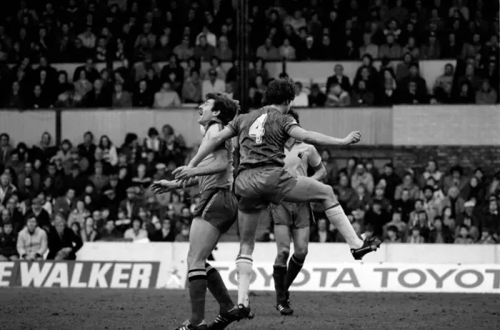 Framed Print : Division 2 football. Watford 1 v. Chelsea 0. February 1982 LF08-38-082 Framed Print : Division 2 football. Watford 1 v. Chelsea 0. February 1982 LF08-38-082