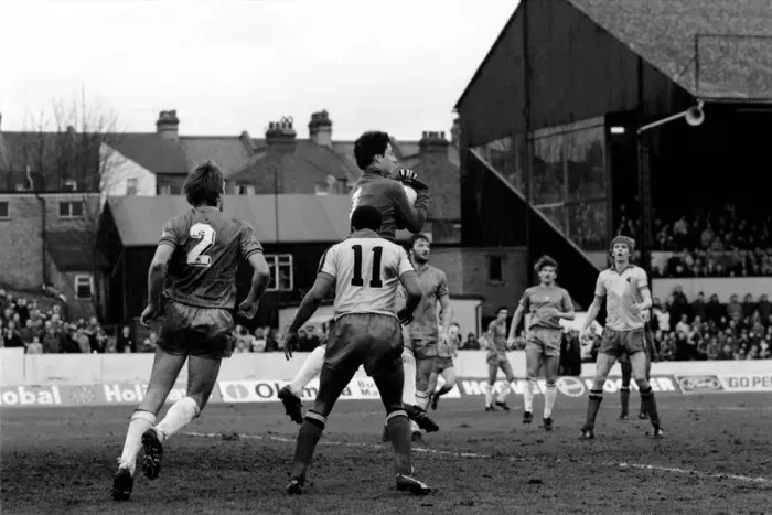 Framed Print : Division 2 football. Watford 1 v. Chelsea 0. February 1982 LF08-38-020 Framed Print : Division 2 football. Watford 1 v. Chelsea 0. February 1982 LF08-38-020