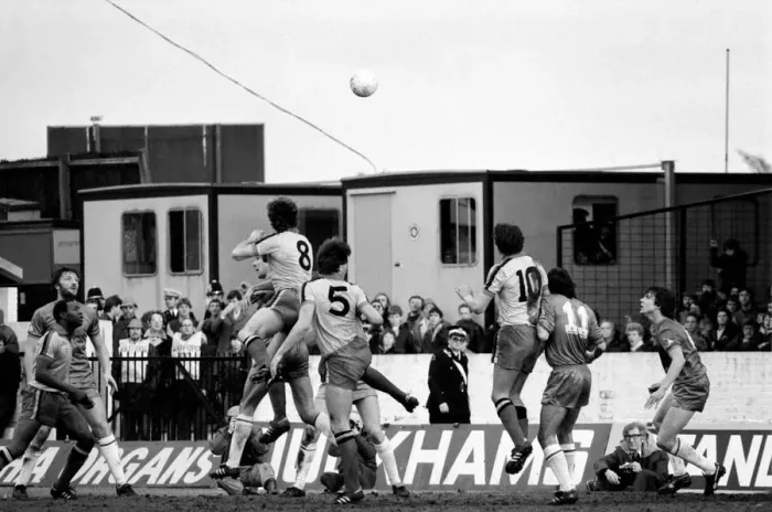 Framed Print : Division 2 football. Watford 1 v. Chelsea 0. February 1982 LF08-38-078 Framed Print : Division 2 football. Watford 1 v. Chelsea 0. February 1982 LF08-38-078