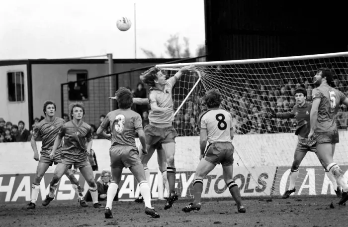 Framed Print : Division 2 football. Watford 1 v. Chelsea 0. February 1982 LF08-38-072 Framed Print : Division 2 football. Watford 1 v. Chelsea 0. February 1982 LF08-38-072