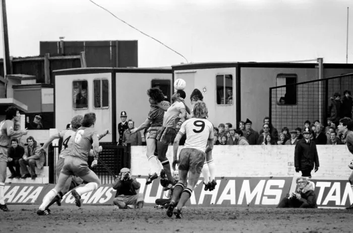 Framed Print : Division 2 football. Watford 1 v. Chelsea 0. February 1982 LF08-38-065 Framed Print : Division 2 football. Watford 1 v. Chelsea 0. February 1982 LF08-38-065