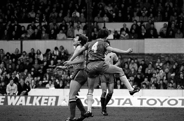 Division 2 football. Watford 1 v. Chelsea 0. February 1982 LF08-38-082