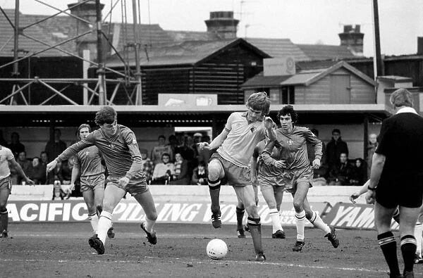 Division 2 football. Watford 1 v. Chelsea 0. February 1982 LF08-38-054