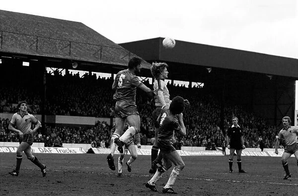 Division 2 football. Watford 1 v. Chelsea 0. February 1982 LF08-38-079