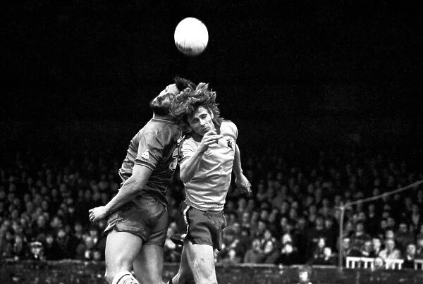 Division 2 football. Watford 1 v. Chelsea 0. February 1982 LF08-38-077