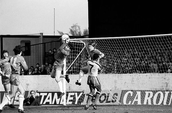 Division 2 football. Watford 1 v. Chelsea 0. February 1982 LF08-38-046