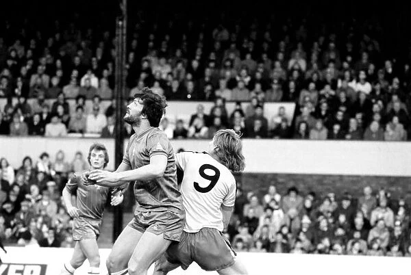 Division 2 football. Watford 1 v. Chelsea 0. February 1982 LF08-38-036