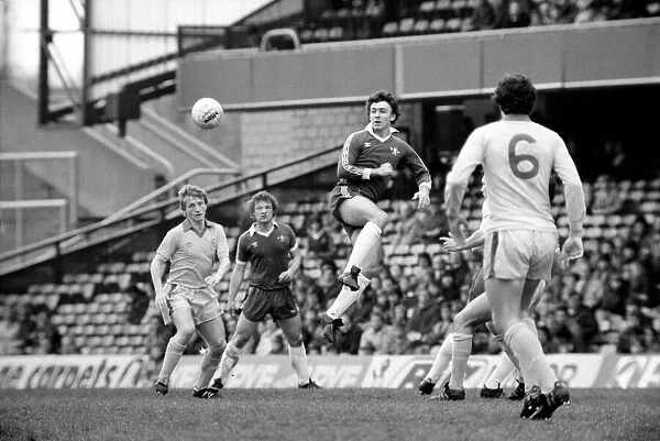 Division Two Football 1980  /  81 Season. Chelsea v Cardiff, Stamford Bridge