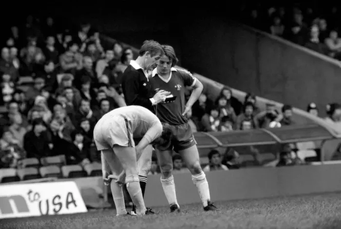 Framed Print : Division Two Football 1980  /  81 Season. Chelsea v Cardiff, Stamford Bridge