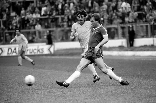 Division Two Football 1980  /  81 Season. Chelsea v Cardiff, Stamford Bridge