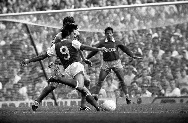 Division One Football 1981  /  82, Arsenal v Stoke, Highbury