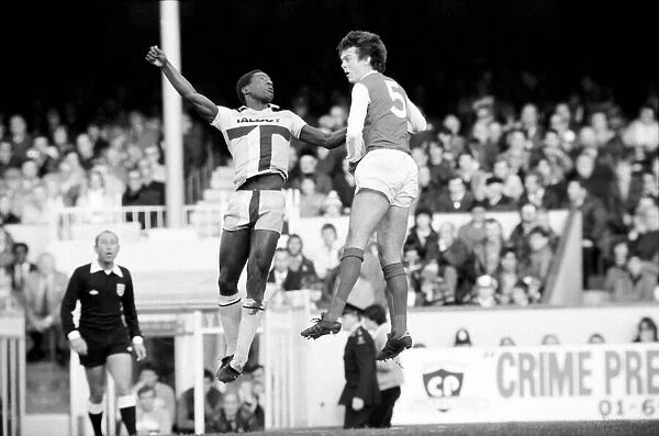 Division One Football, 1981  /  82 Season, Arsenal v Coventry, Highbury