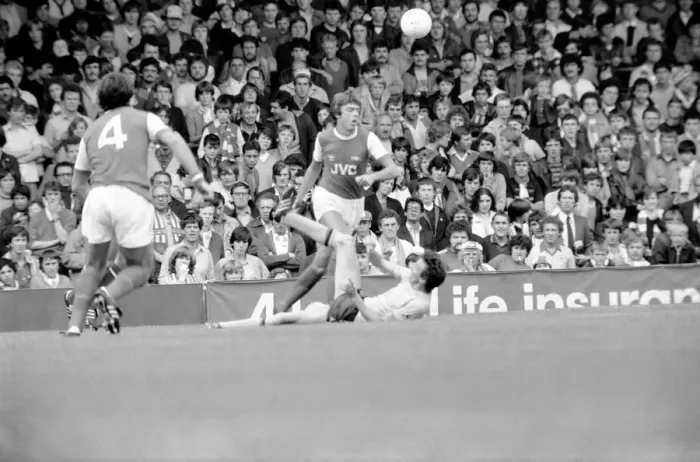 Framed Print : Division One Football 1981  /  82 Season. Arsenal v. Sunderland, Highbury