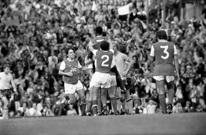 Framed Print : Division One Football 1981 / 82 Season. Arsenal v. Sunderland, Highbury Framed Print : Division One Football 1981 / 82 Season. Arsenal v. Sunderland, Highbury