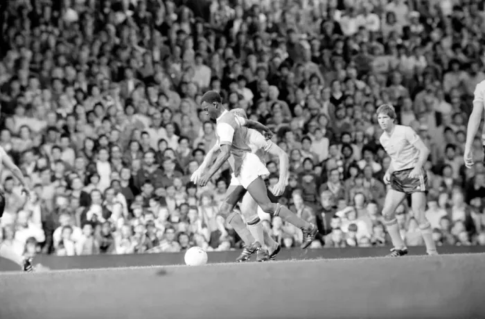 Framed Print : Division One Football 1981  /  82 Season. Arsenal v. Sunderland, Highbury