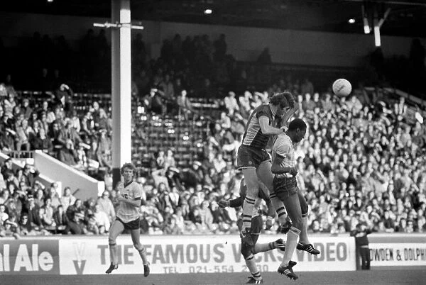 Division One Football 1983  /  84 Season. Aston Villa v Arsenal, Villa Park