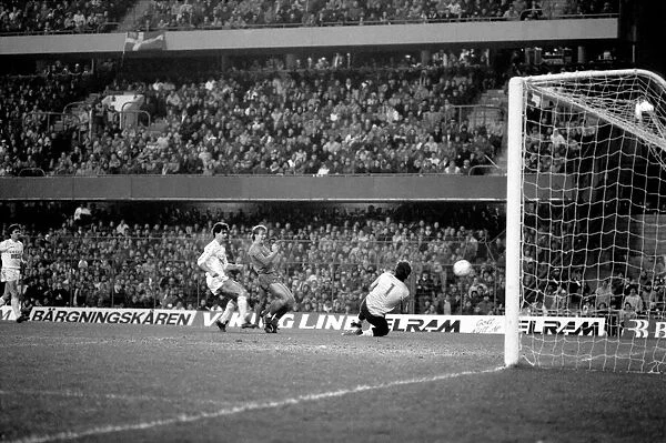 Division One Football 1985  /  86 Season. Chelsea v. Tottenham Hotspur, Stamford Bridge