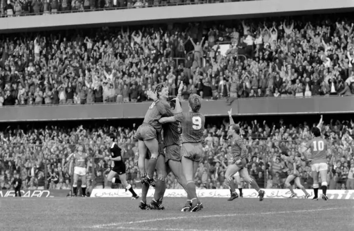 Framed Print : Division One Football 1985 / 86 Season Chelsea v Manchester United, Stamford Bridge Framed Print : Division One Football 1985 / 86 Season Chelsea v Manchester United, Stamford Bridge
