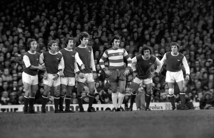 Framed Print : Division One Football Arsenal v Queen Park Rangers. 1975 / 76 Season Framed Print : Division One Football Arsenal v Queen Park Rangers. 1975 / 76 Season