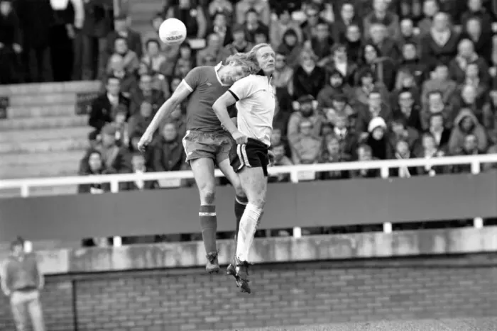 Framed Print : Division Two football Fulham v Chelsea 1976 / 77 season. Fulham won the match three one Framed Print : Division Two football Fulham v Chelsea 1976 / 77 season. Fulham won the match three one