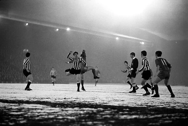Division one football Liverpool v Newcastle 1969  /  70 Season. February 1970 70-1714-015