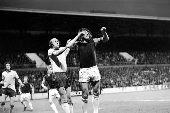 Framed Print : Division One Football: West Ham F. C. vs. Arsenal F. C. 1974 / 75 Season Framed Print : Division One Football: West Ham F. C. vs. Arsenal F. C. 1974 / 75 Season