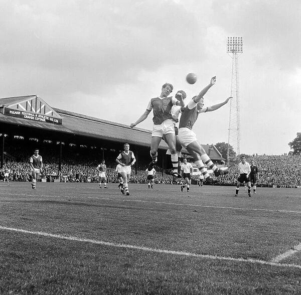 Division One. Fulham 1 v. Arsenal 3. 15th September 1962