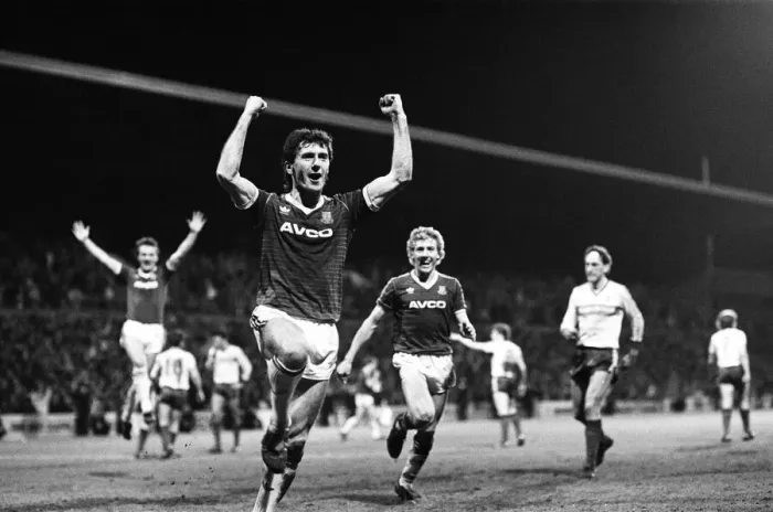 Framed Print : Division One. West Ham 2 v Ipswich 1 30th April 1986
