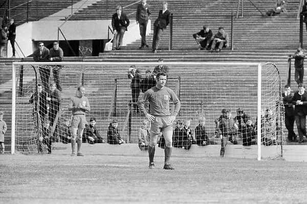 Division Two. Crystal Palace 3 v. Fulham 2 19th April 1969