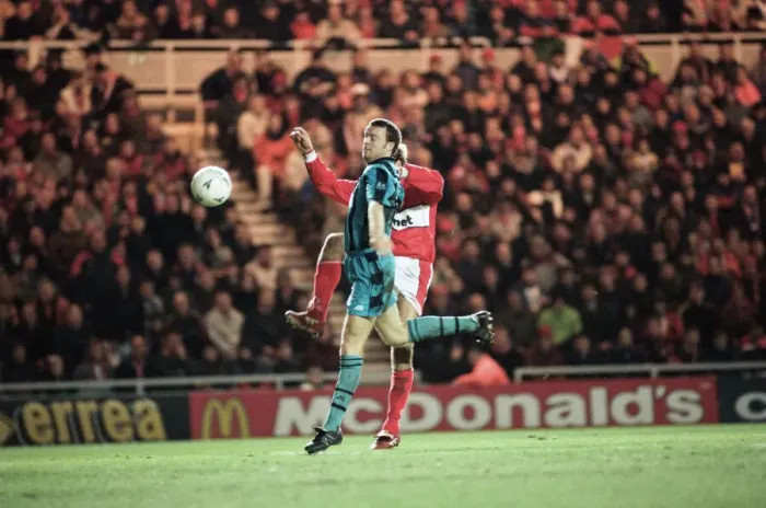 Framed Print : Divison One match, Middlesbrough 6 -0 Swindon Town held at the Riverside Stadium