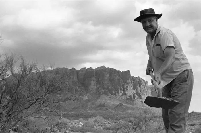 Framed Print : Doc Rosecrans a gold prospector on Superstition mountain, Apache Junction, Arizona Framed Print : Doc Rosecrans a gold prospector on Superstition mountain, Apache Junction, Arizona