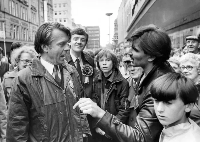 Framed Print : Doctor David Owen finds canvassing fact to face just how he likes it, no holds barred Framed Print : Doctor David Owen finds canvassing fact to face just how he likes it, no holds barred