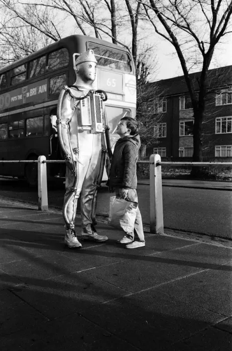 Framed Print : Doctor Who 1967 BBC TV Programme. The story features the return of the Cybermen in Framed Print : Doctor Who 1967 BBC TV Programme. The story features the return of the Cybermen in