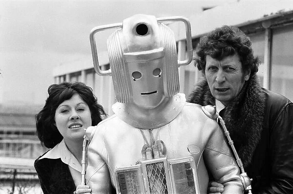 Doctor Who Photocall to introduce new Doctor, actor Tom Baker - the 4th Doctor - pictured