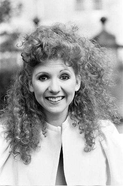 Doctor Who photocall, new assistant, actress Bonnie Langford. 20th October 1986