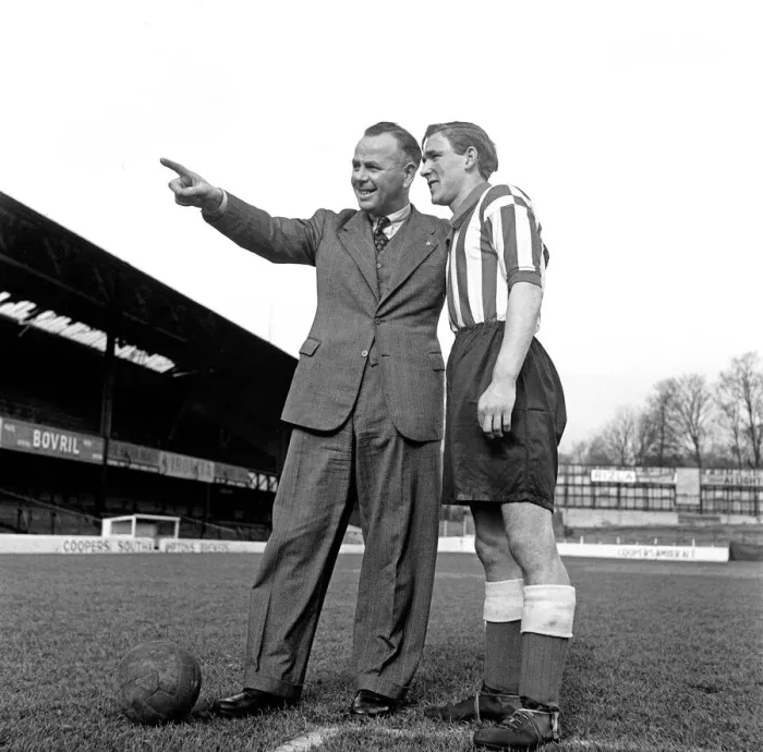 Framed Print : Bill Dodgin, Southampton FC Manager, January 1946 to August 1949, pictured Circa 1948 Framed Print : Bill Dodgin, Southampton FC Manager, January 1946 to August 1949, pictured Circa 1948