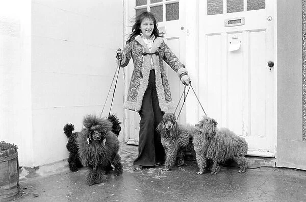 Dogs evicted. Mrs. Fay Hughes. January 1975 75-00437-005